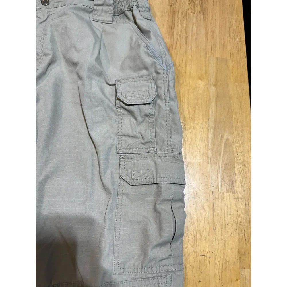 5.11 Tactical Mens 36x32 Taclite Pro Cargo Pants Khaki Tan Ripstop Style 74273